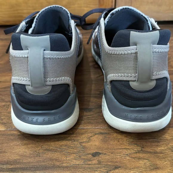 NIKE Free Run 18 Wild Velvet Sneakers Womens 8.5 Oil Gray Mink Brown Cheetah - Picture 5 of 10